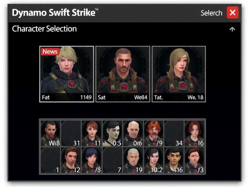 Diverse Character Roster in Dynamo Swift Strike Dynamo Swift Strike Character Selection